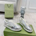 Giày Gucci MAC80 Sneaker Silver and White Like Auth