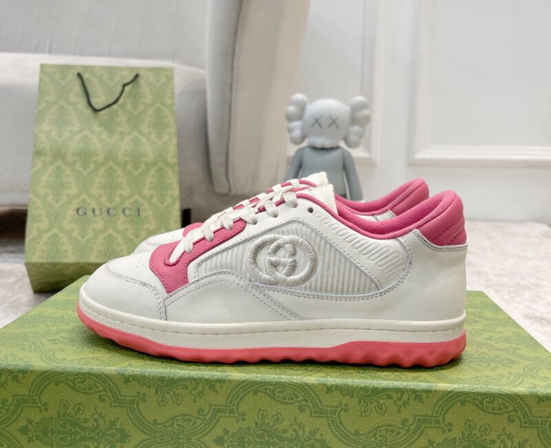 Giày Gucci MAC80 Sneaker White and Pink Like Auth
