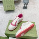 Giày Gucci MAC80 Sneaker White and Pink Like Auth