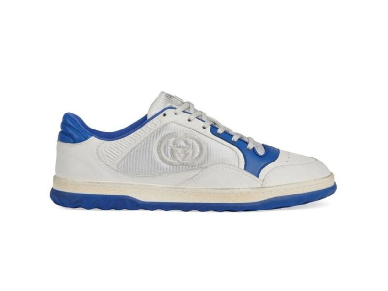 Giày Gucci MAC80 Sneaker White and Blue Trắng Xanh