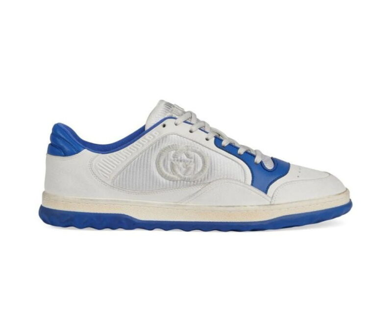 Giày Gucci MAC80 Sneaker White and Blue Trắng Xanh