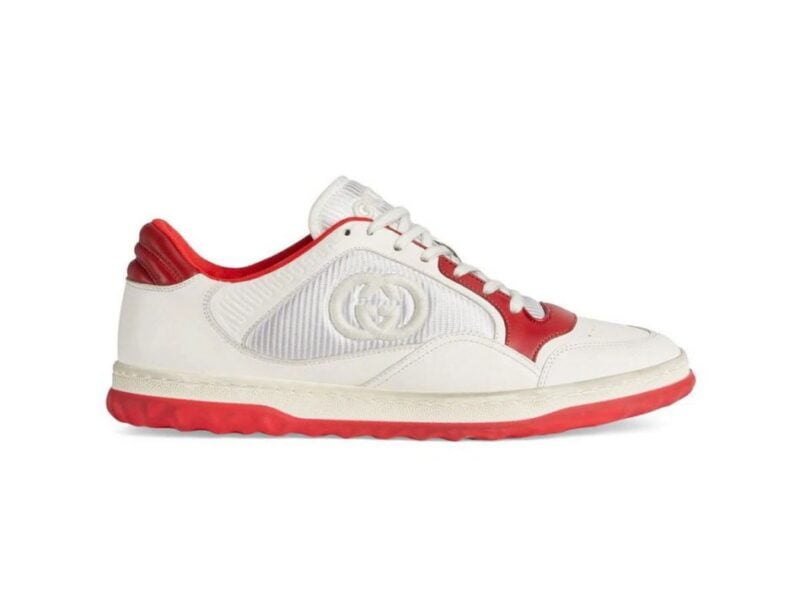 Giày Gucci MAC80 Sneaker White and Red Trắng đỏ