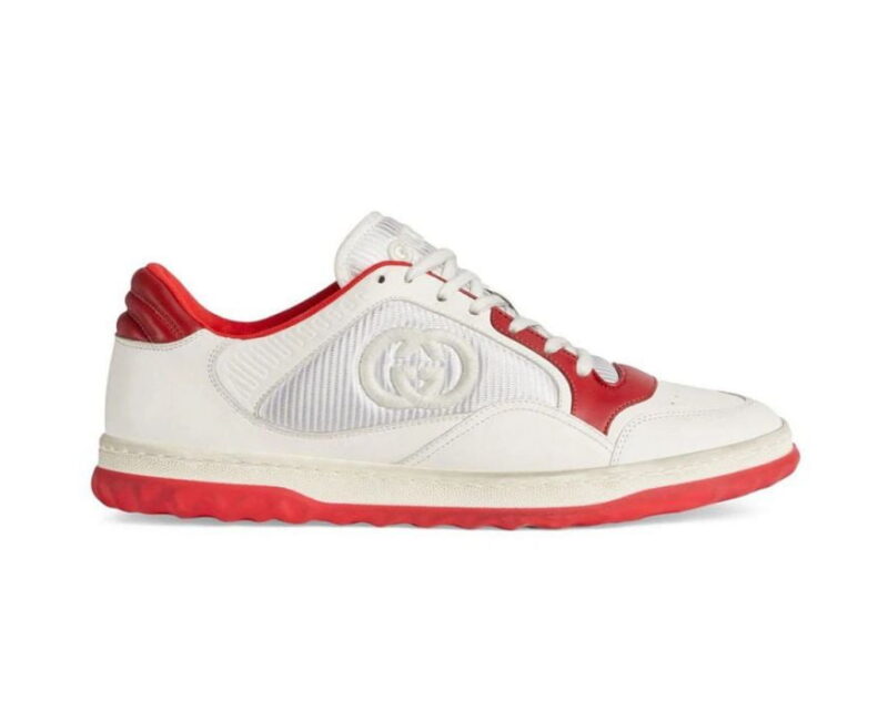 Giày Gucci MAC80 Sneaker White and Red Trắng đỏ