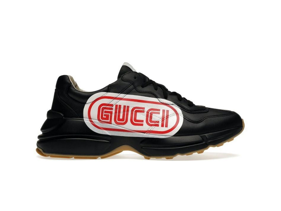 Giày Gucci Rhyton Black in Sega Font Like Auth - Shop giày Replica™
