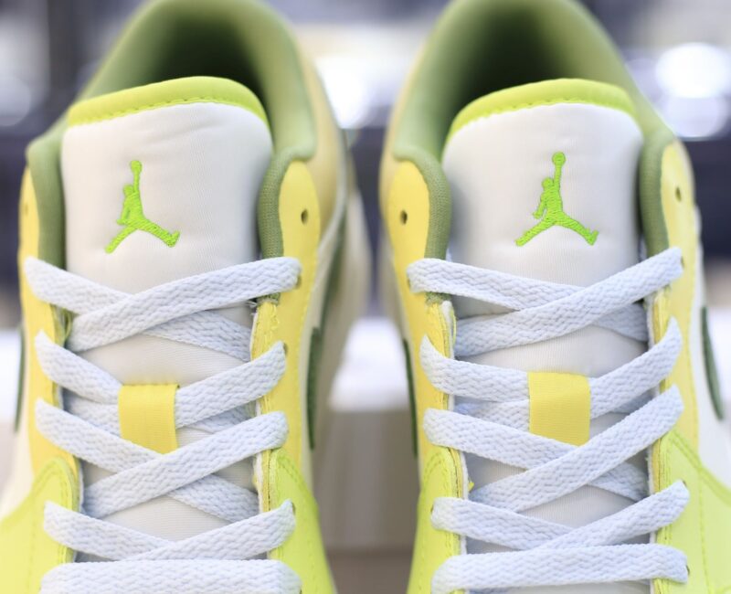 Giày Nike Air Jordan 1 Low ‘Green Sail’ Like Auth