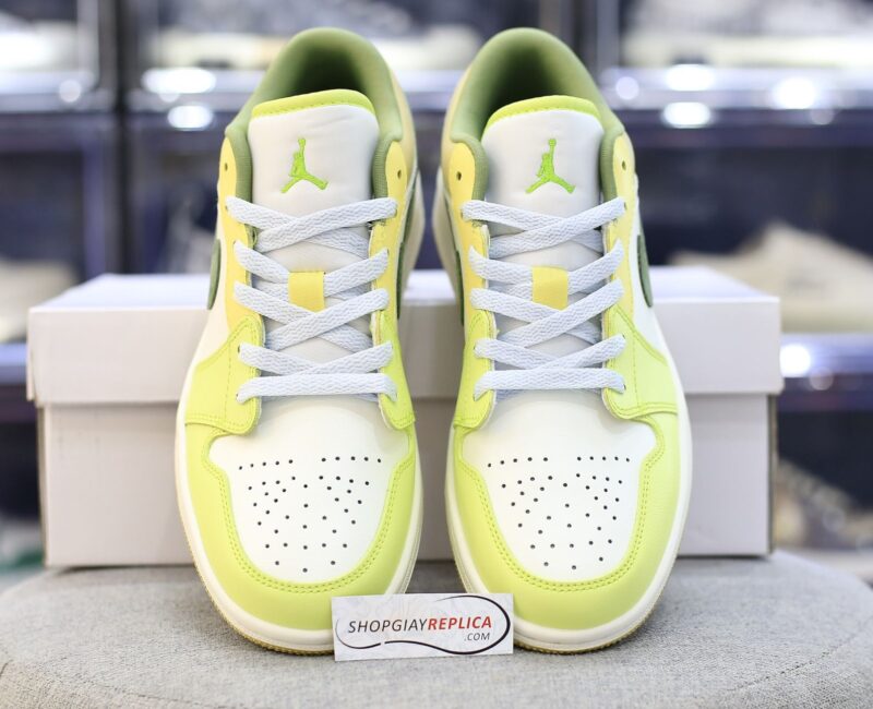 Giày Nike Air Jordan 1 Low ‘Green Sail’ Like Auth