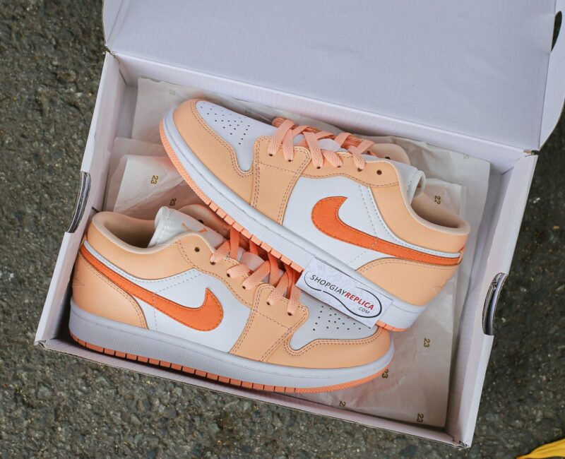 Giày Nike Air Jordan 1 Low ‘Sunset Haze’ Like Auth