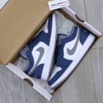 Giày Nike Air Jordan 1 Low ‘True Blue Cement’ Like Auth