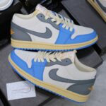 Giày Nike Air Jordan 1 Low ‘Vintage UNC Grey’ Like Auth