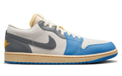 Giày Nike Air Jordan 1 Low 'Vintage UNC Grey' Like Auth