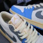 Giày Nike Air Jordan 1 Low ‘Vintage UNC Grey’ Like Auth