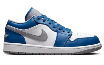 Giày Nike Air Jordan 1 Low ‘True Blue Cement’