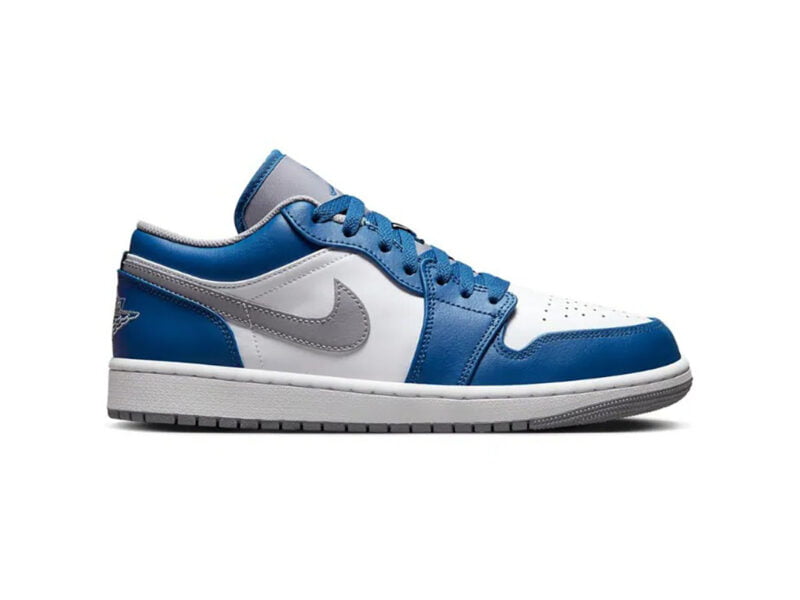 Giày Nike Air Jordan 1 Low ‘True Blue Cement’