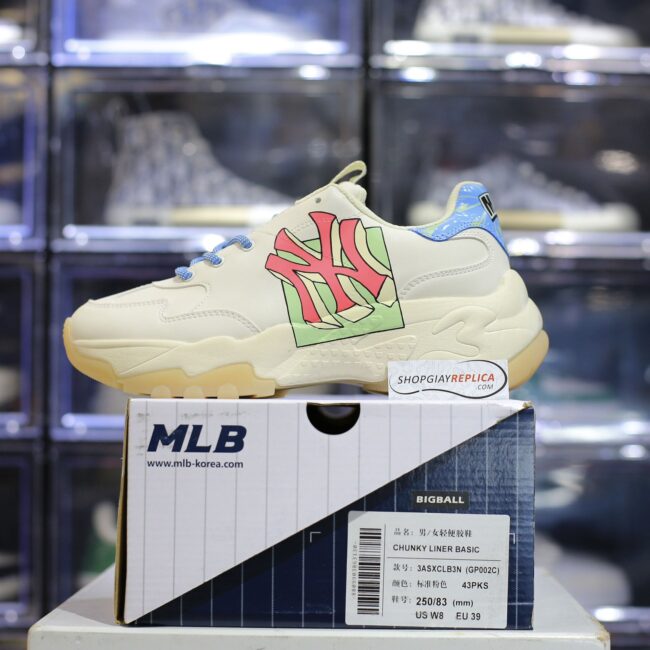 Giày MLB BigBall Chunky Like Cartoon New York Yankees Like Auth