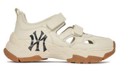 Sandal MLB Big Ball Chunky Mas New York Yankees Cream