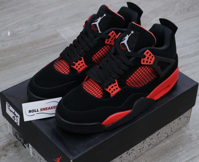 Giày Nike Air Jordan 4 ‘Red Thunder’ Like Auth