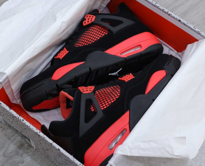 Giày Nike Air Jordan 4 ‘Red Thunder’ Like Auth