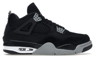 Giày Nike Air Jordan 4 Retro SE ‘Black Canvas’ Like Auth