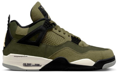 Giày Nike Air Jordan 4 Retro SE Craft 'Medium Olive' Like Auth