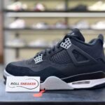 Giày Nike Air Jordan 4 Retro SE ‘Black Canvas’ Like Auth