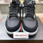 Giày Nike Air Jordan 4 Retro SE ‘Black Canvas’ Like Auth