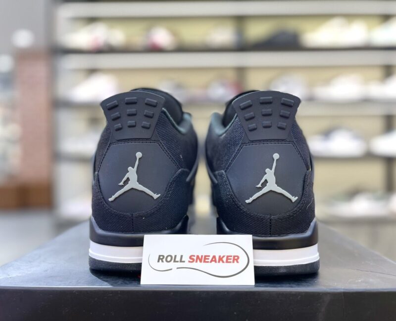 Giày Nike Air Jordan 4 Retro SE ‘Black Canvas’ Like Auth