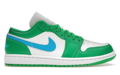 Giày Nike Air Jordan 1 Low 'Lucky Green Aquatone' Like Auth