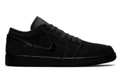 Giày Nike Air Jordan 1 Low 'Triple Black' Like Auth