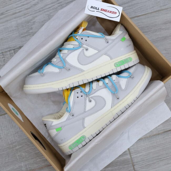 Giày Nike Off-White x Dunk Low ‘Lot 02 Of 50’ Like Auth
