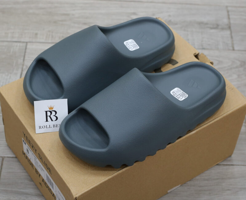 Dép Adidas Yeezy Slide ‘Slate Marine’ ( 2023 vân nhám) Best Quality