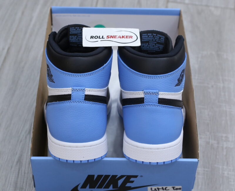 Giày Nike Air Jordan 1 Retro High OG ‘UNC Toe’ 2023 Like Auth