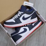 Giày Nike Jordan 1 Low ‘Obsidian Ember Glow’ Like Auth