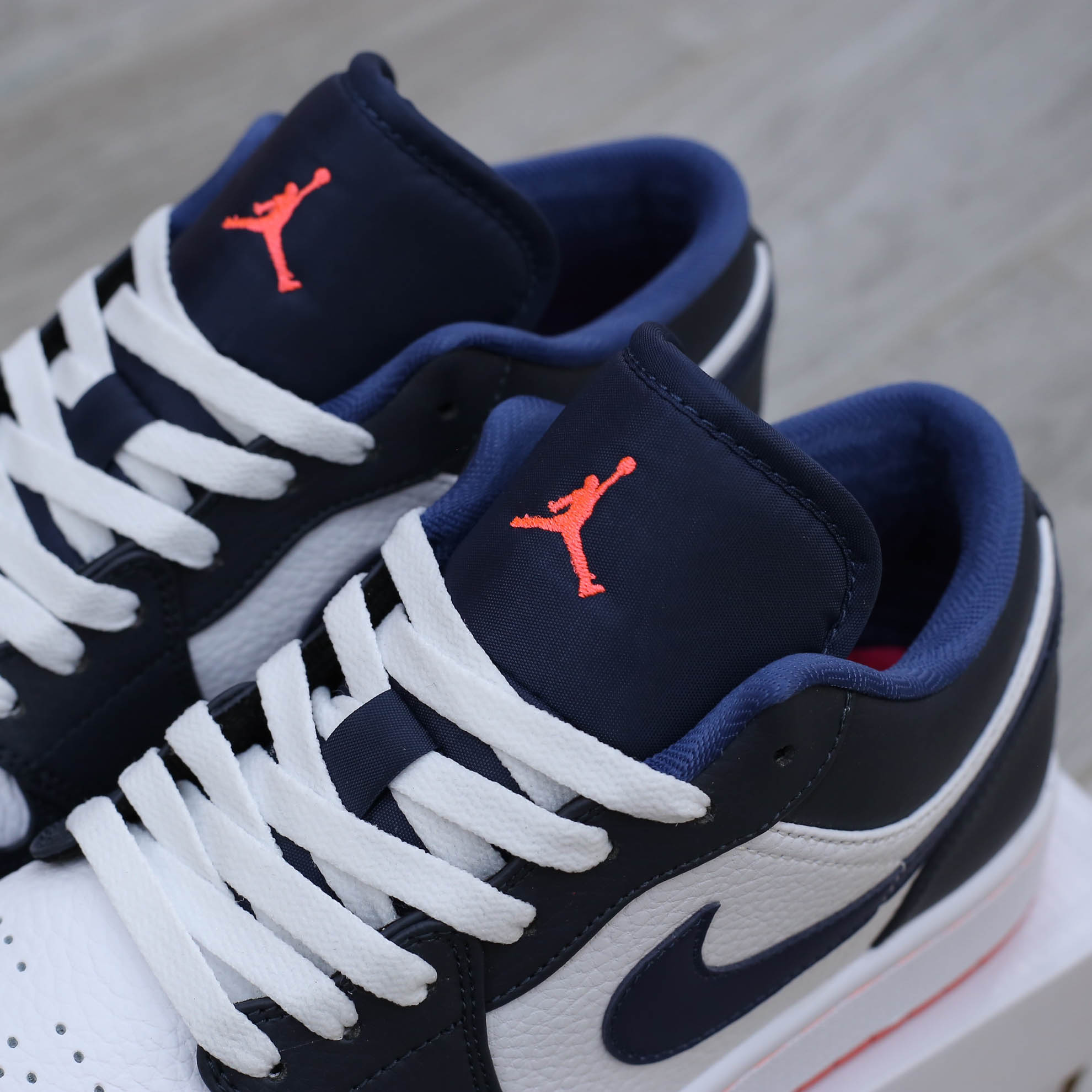 Giày Nike Jordan 1 Low ‘Obsidian Ember Glow’ Like Auth