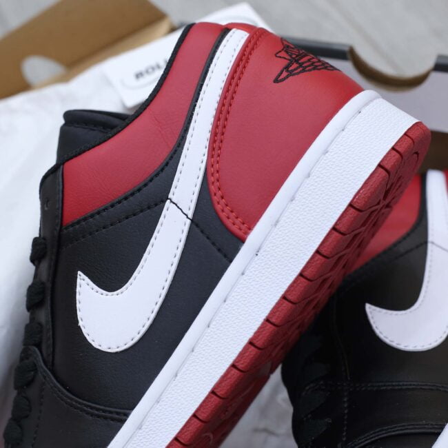 Giày Nike Air Jordan 1 Low ‘Alternate Bred Toe’ Like Auth