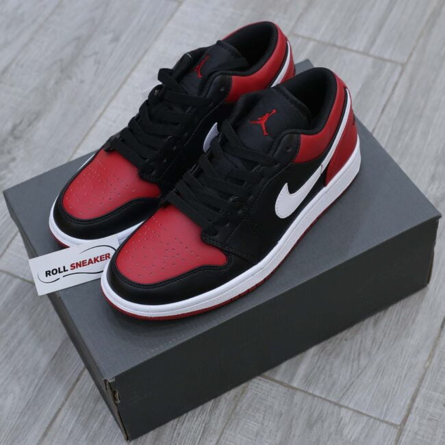 Giày Nike Air Jordan 1 Low ‘Alternate Bred Toe’ Like Auth