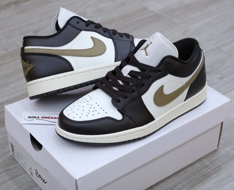 Giày Nike Air Jordan 1 Low ‘Shadow Brown’ Like Auth
