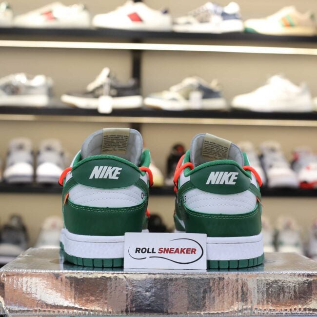 Giày Nike Dunk Low Off-White Pine Green Like Auth