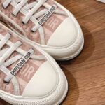 WALK’N’DIOR PLATFORM SNEAKER Nude Dior Oblique Embroidered Cotton