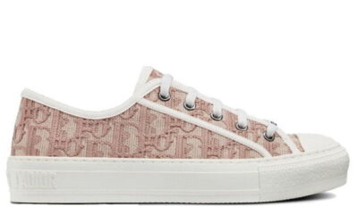 Giày WALK'N'DIOR SNEAKER Nude Dior Oblique Embroidered Cotton