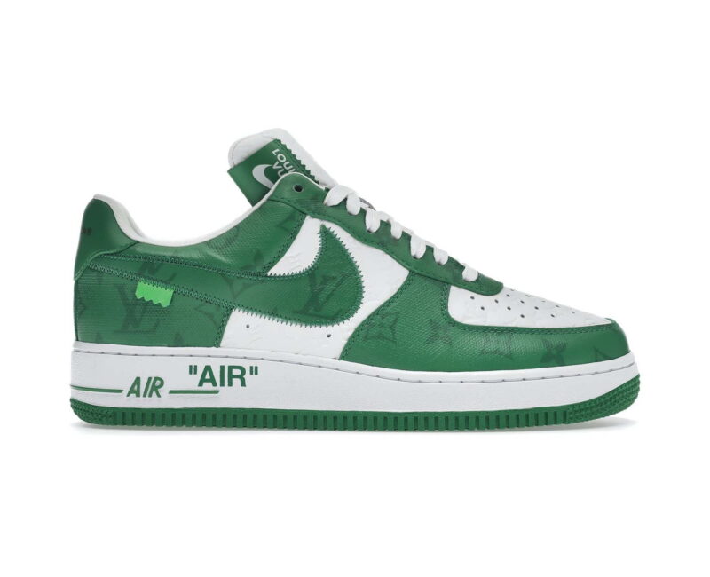Giày Louis Vuitton x Nike Air Force 1 Low By Virgil Abloh ‘Green’ Best Quality