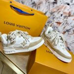 Louis Vuitton LV Skate Sneaker Beige White Best Quality