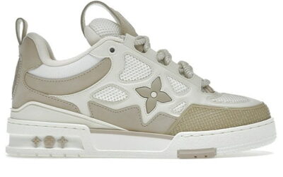 Louis Vuitton LV Skate Sneaker Beige White