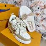 Louis Vuitton LV Skate Sneaker Beige White Best Quality