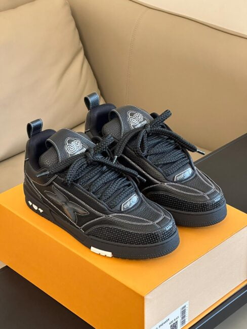 Louis Vuitton LV Skate Sneaker Black Best Quality