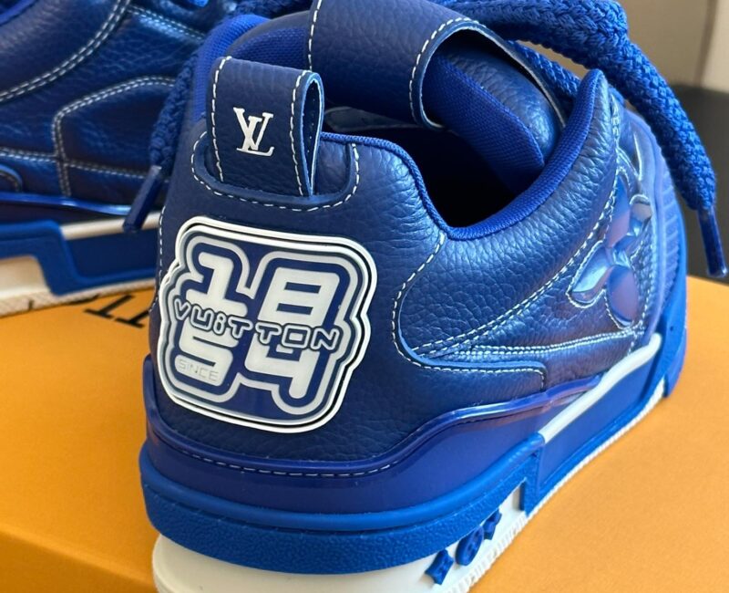 Louis Vuitton LV Skate Sneaker Blue Best Quality