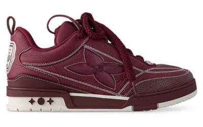 Louis Vuitton LV Skate Sneaker Bordeaux Red