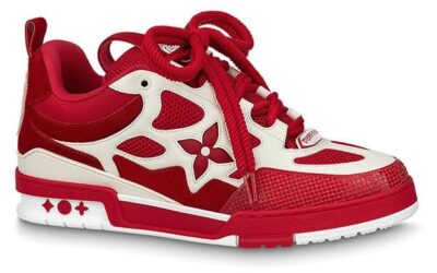 Louis Vuitton LV Skate Sneaker Red White