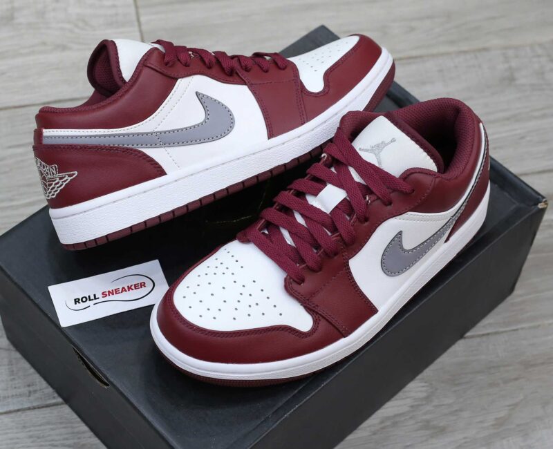 Giày Nike Air Jordan 1 Low 'Cherrywood Red' Like Auth