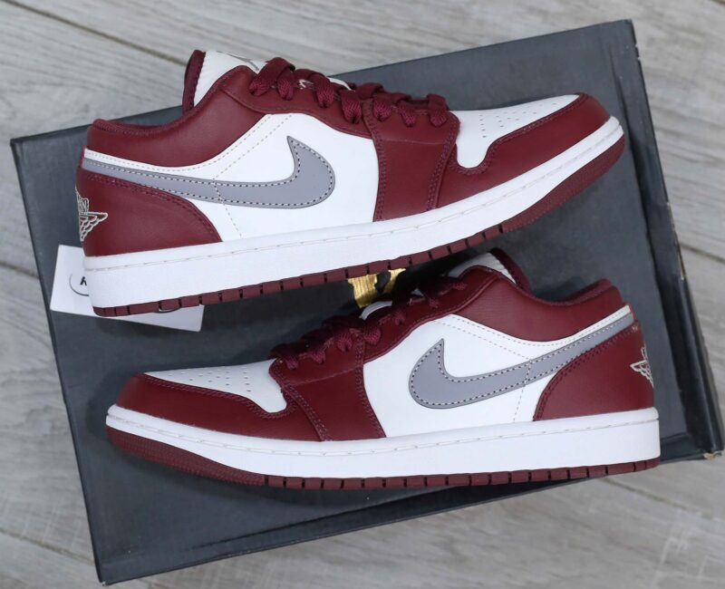 Giày Nike Air Jordan 1 Low 'Cherrywood Red' Like Auth