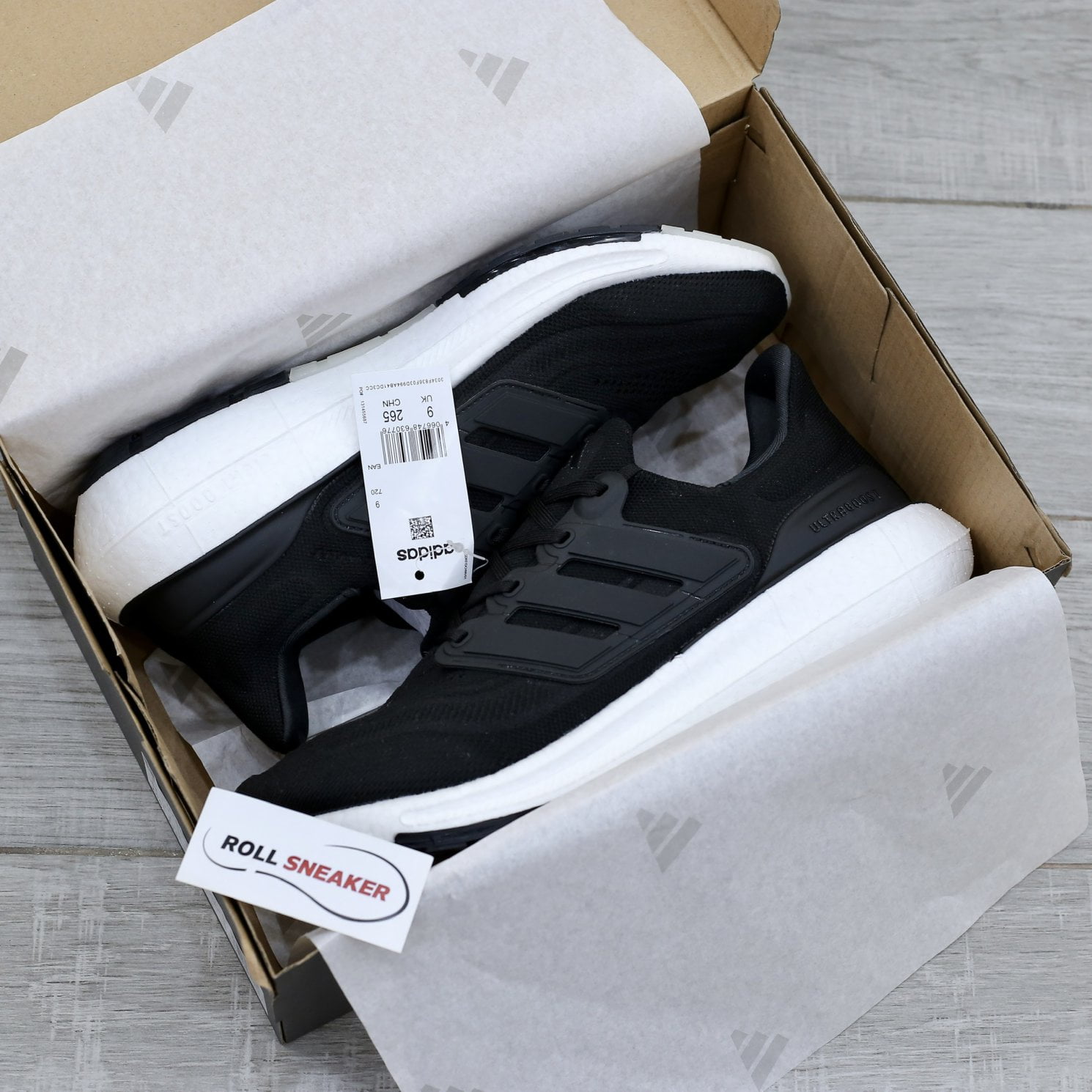 Giày Adidas UltraBoost Light 23 Core Black White Like Auth